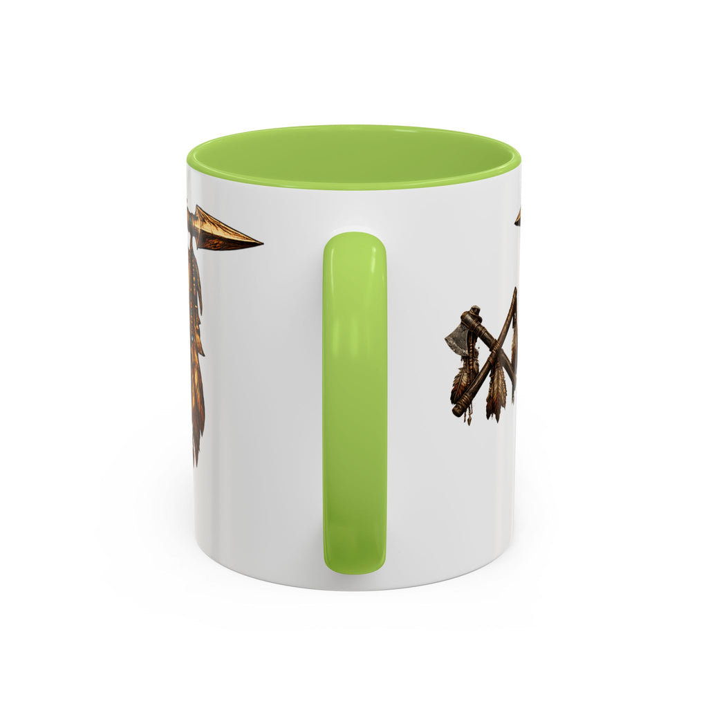 Spearman Accent Coffee Mug — Military Spearcrest Design (11/15oz)