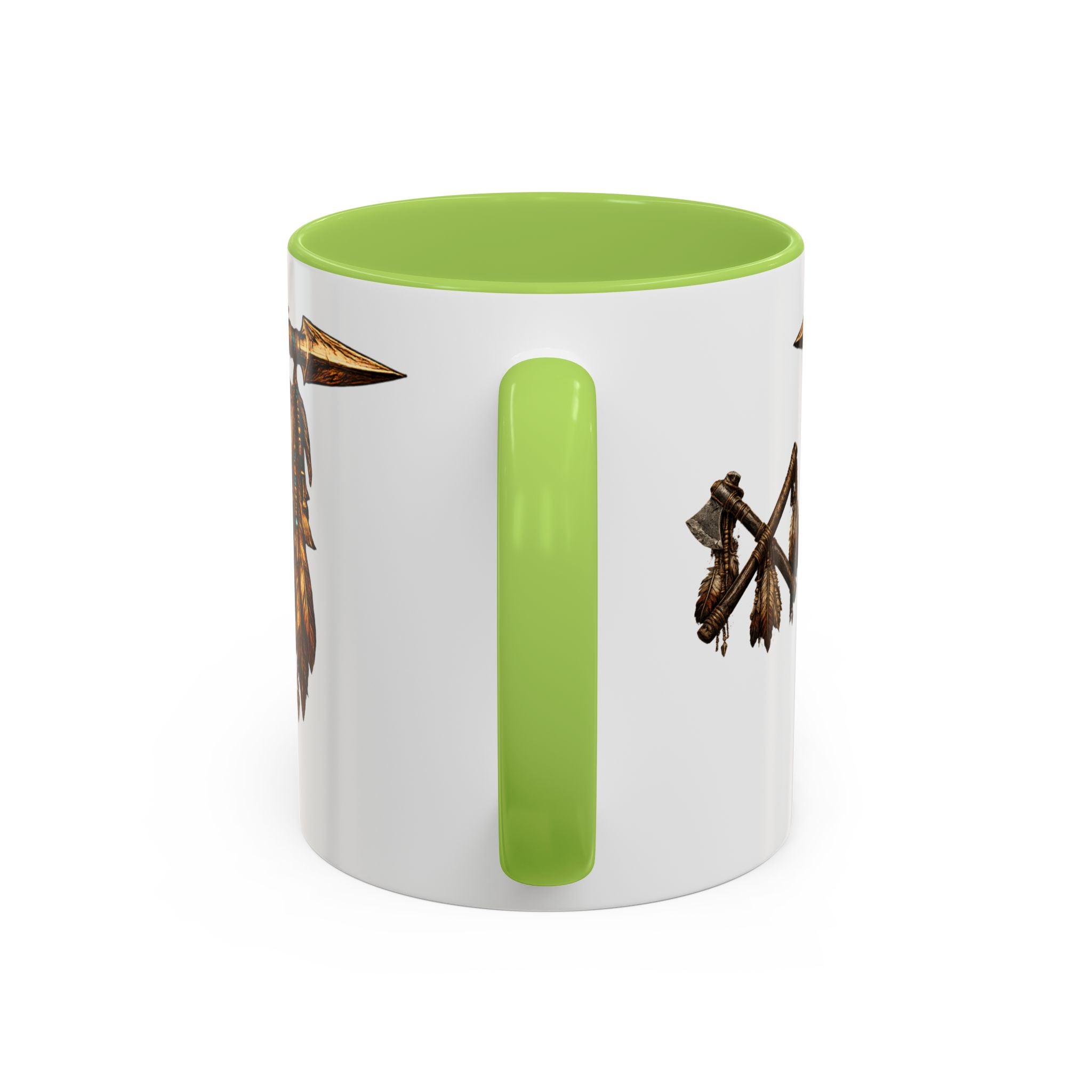 Spearman Accent Coffee Mug — Military Spearcrest Design (11/15oz)