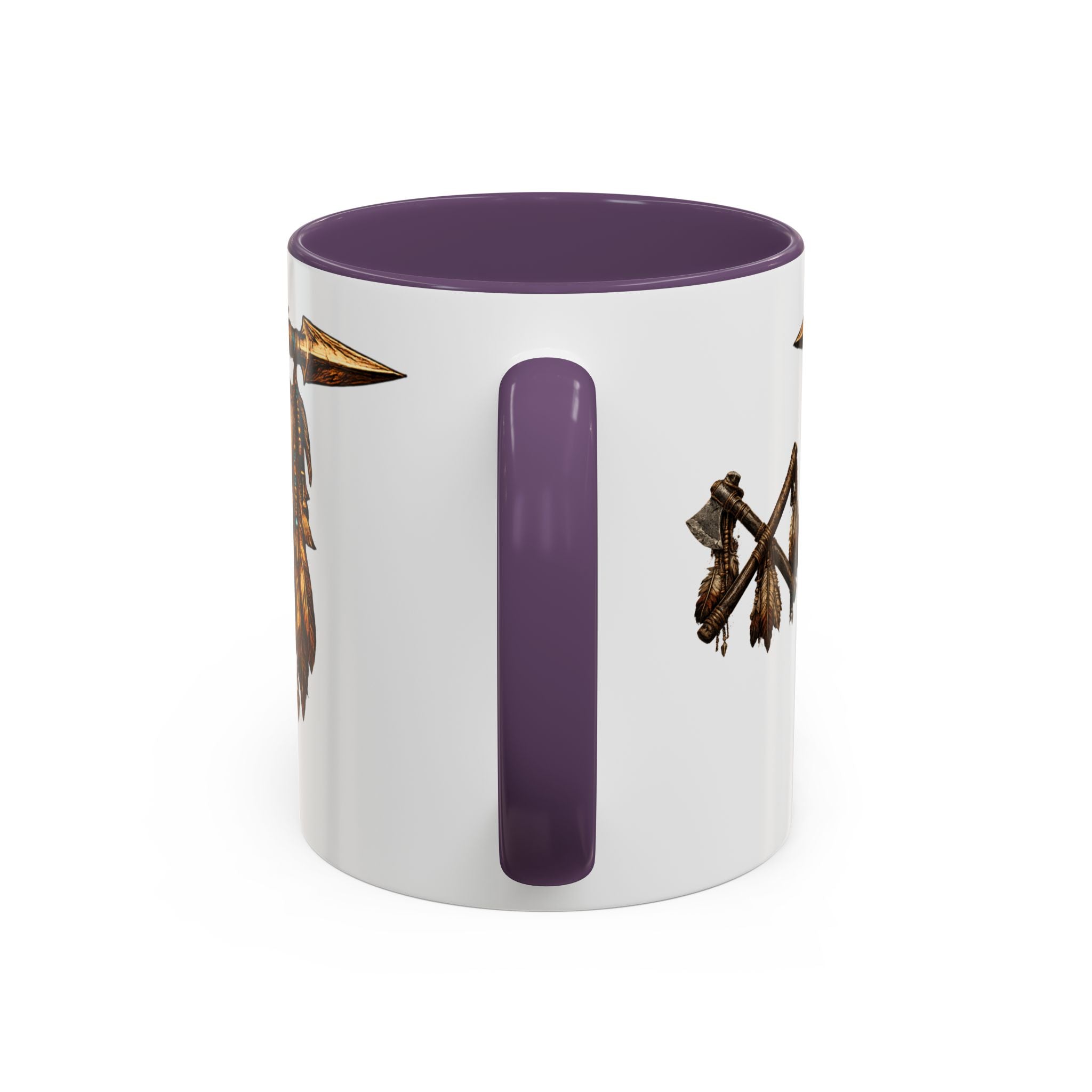 Spearman Accent Coffee Mug — Military Spearcrest Design (11/15oz)