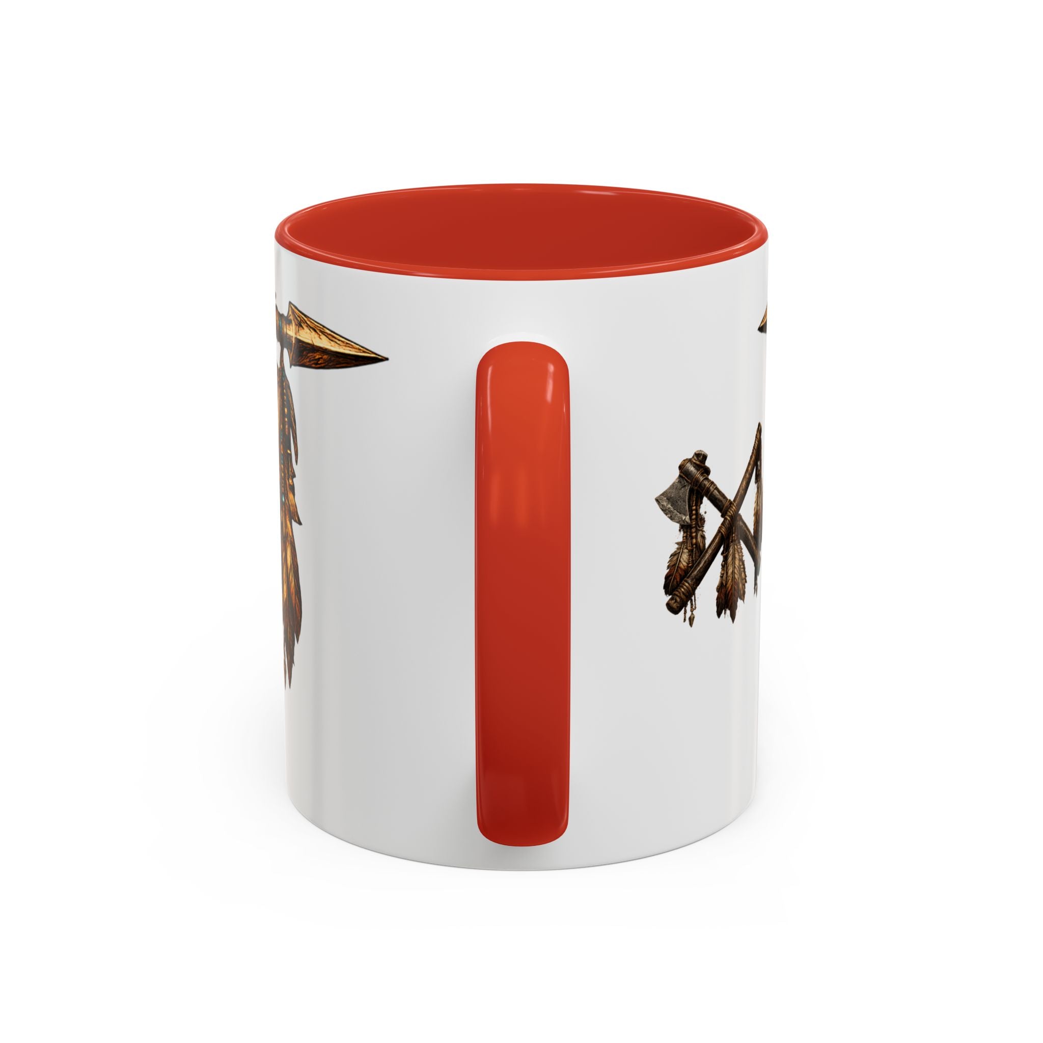 Spearman Accent Coffee Mug — Military Spearcrest Design (11/15oz)