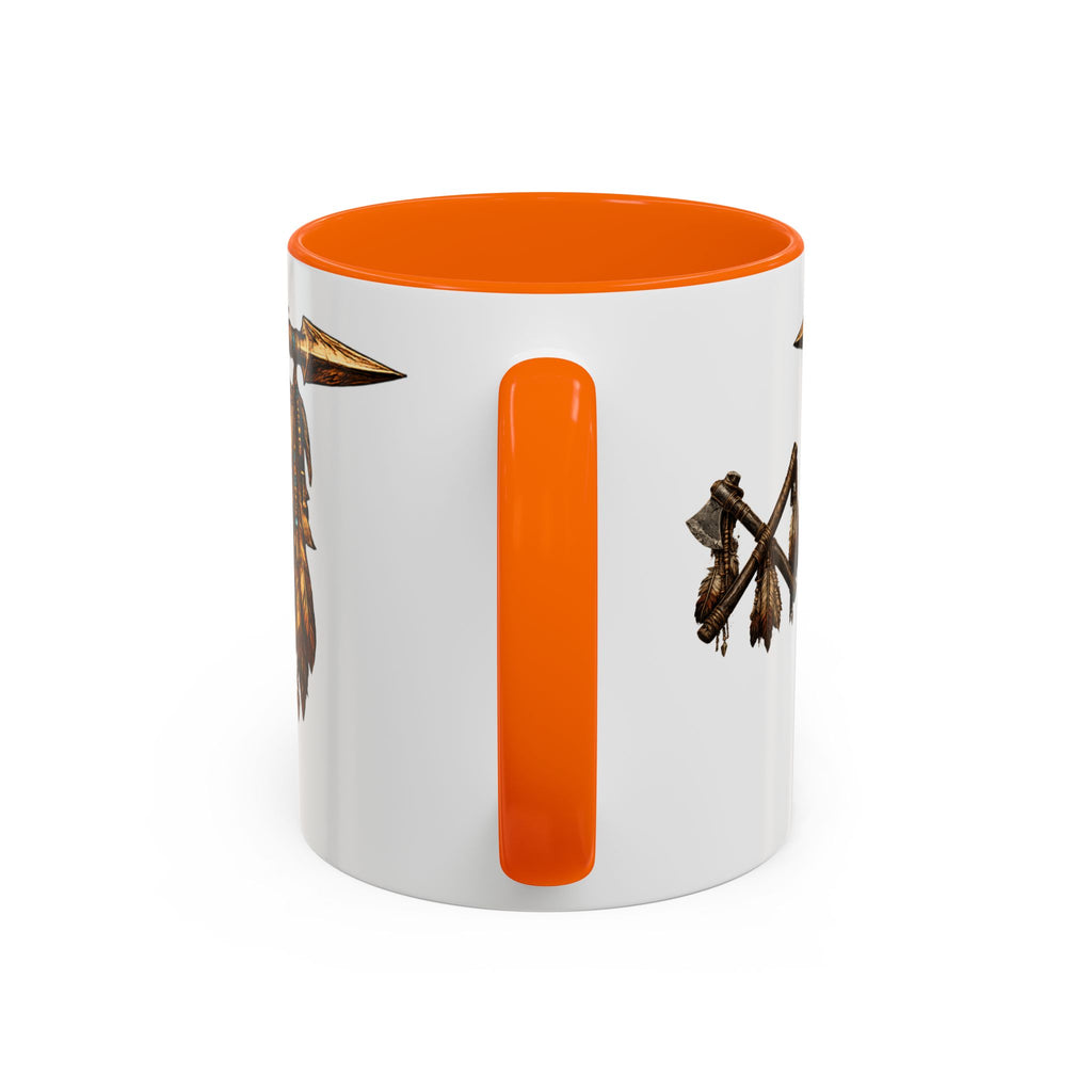 Spearman Accent Coffee Mug — Military Spearcrest Design (11/15oz)