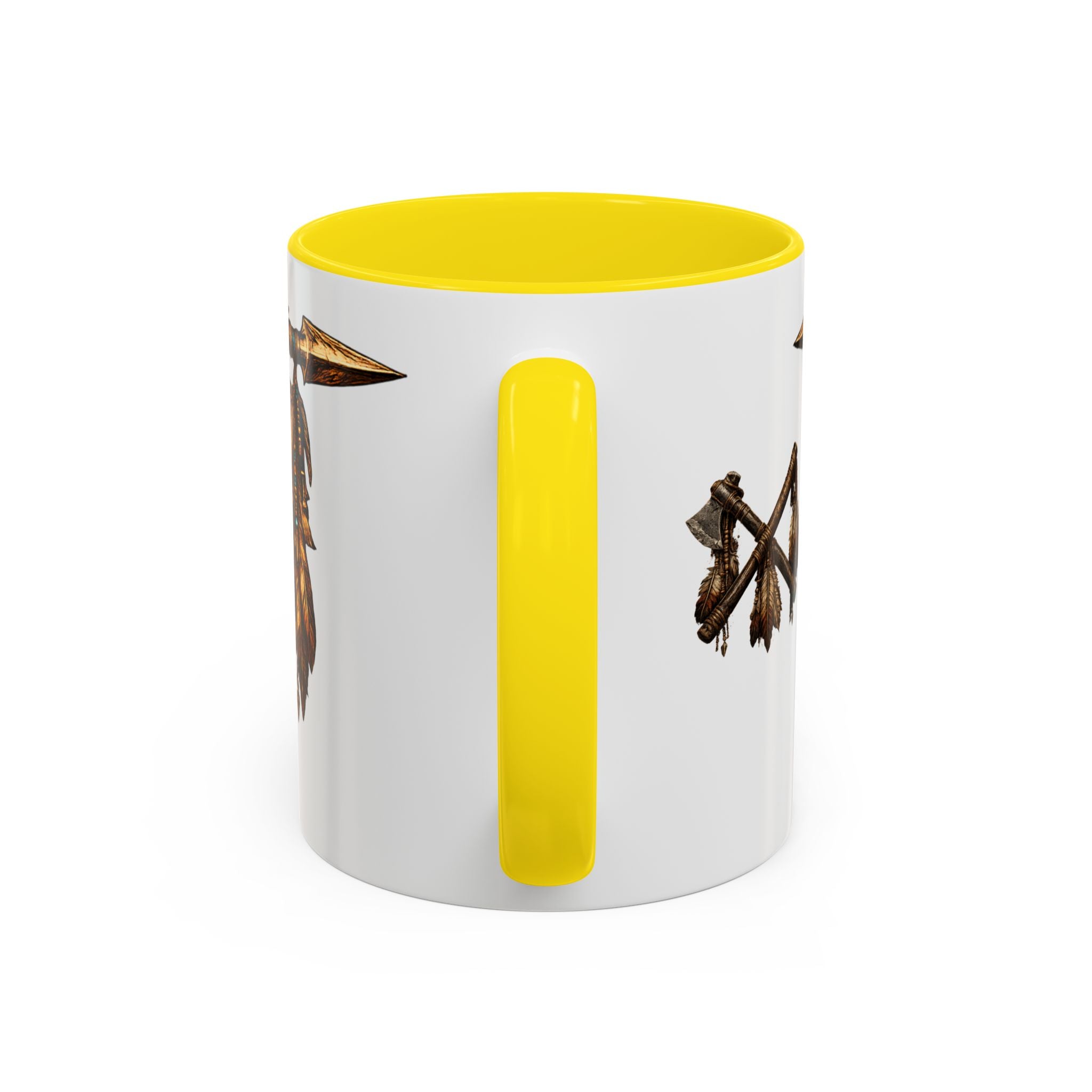 Spearman Accent Coffee Mug — Military Spearcrest Design (11/15oz)