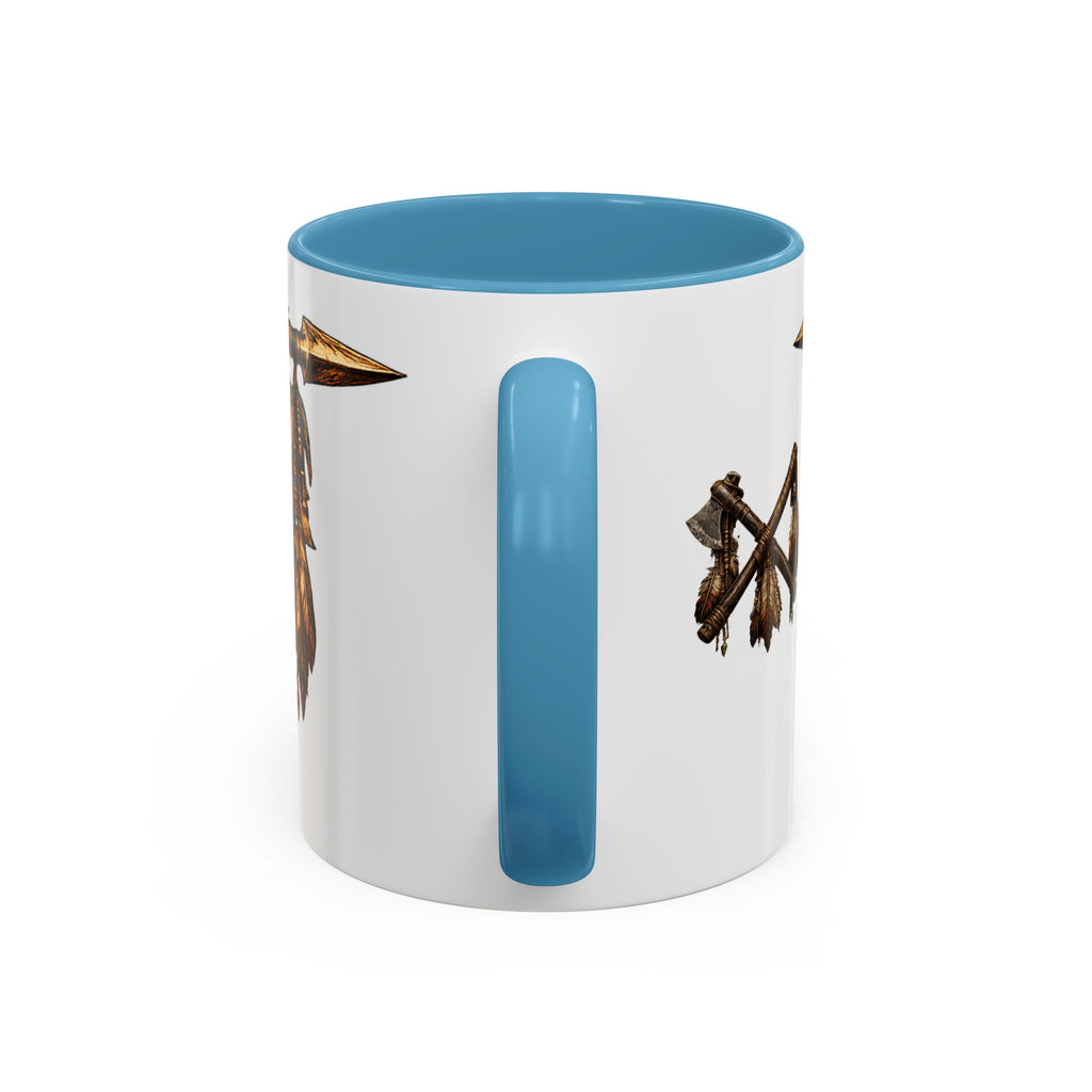 Spearman Accent Coffee Mug — Military Spearcrest Design (11/15oz)