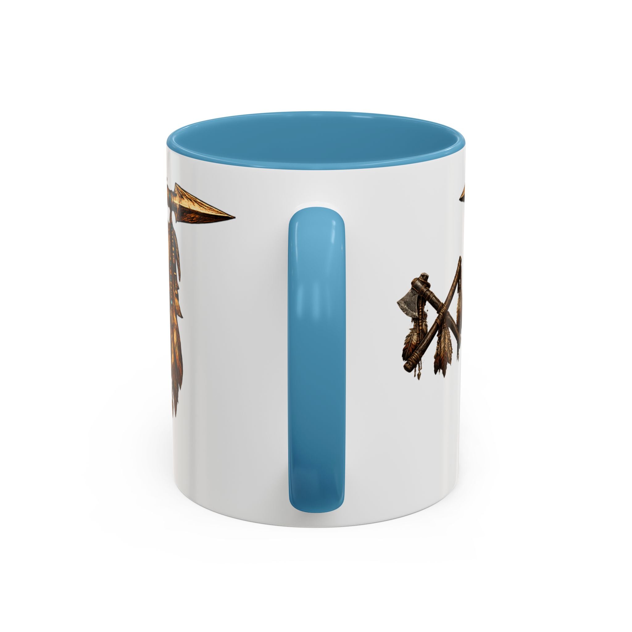 Spearman Accent Coffee Mug — Military Spearcrest Design (11/15oz)