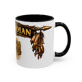 Spearman Accent Coffee Mug — Military Spearcrest Design (11/15oz)