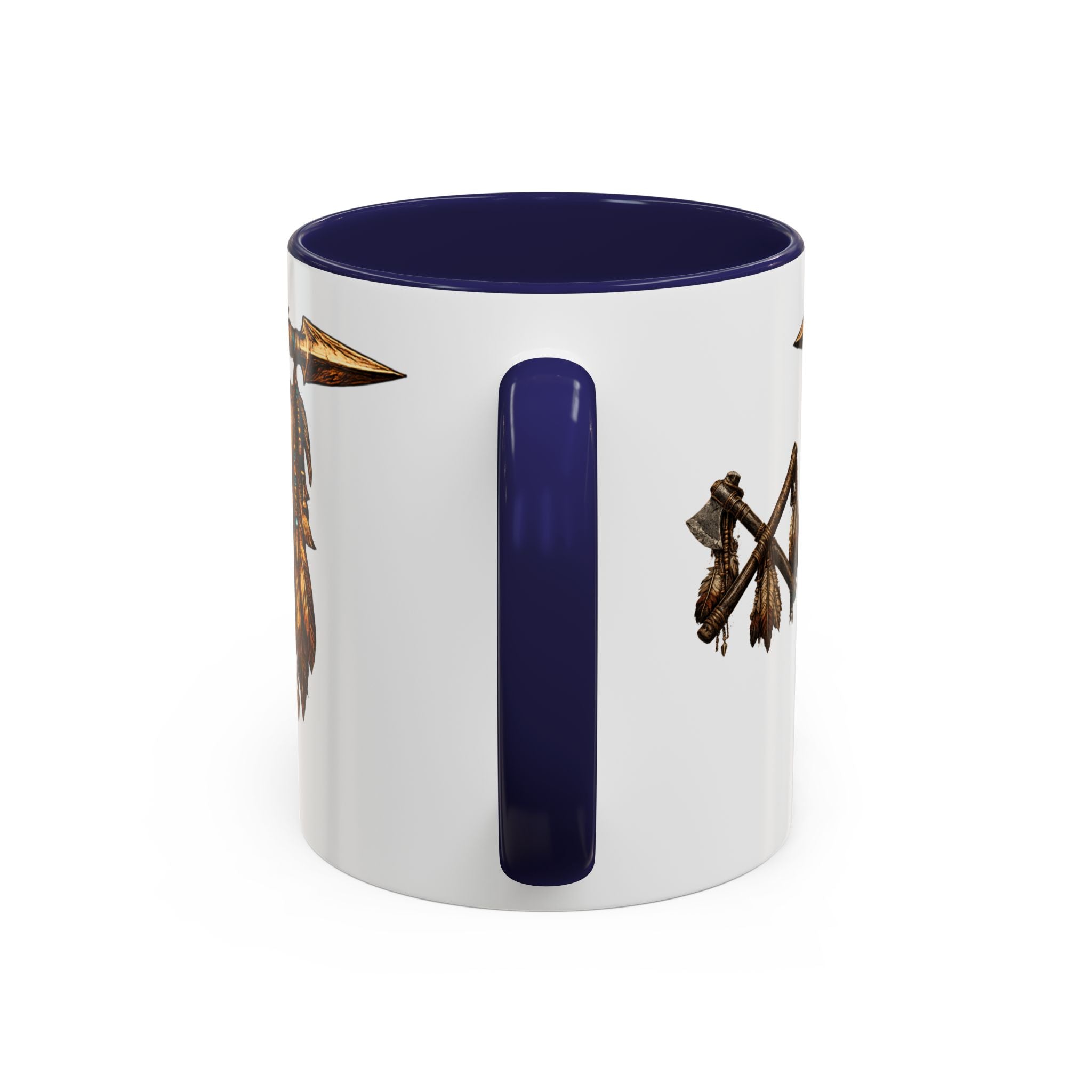 Spearman Accent Coffee Mug — Military Spearcrest Design (11/15oz)