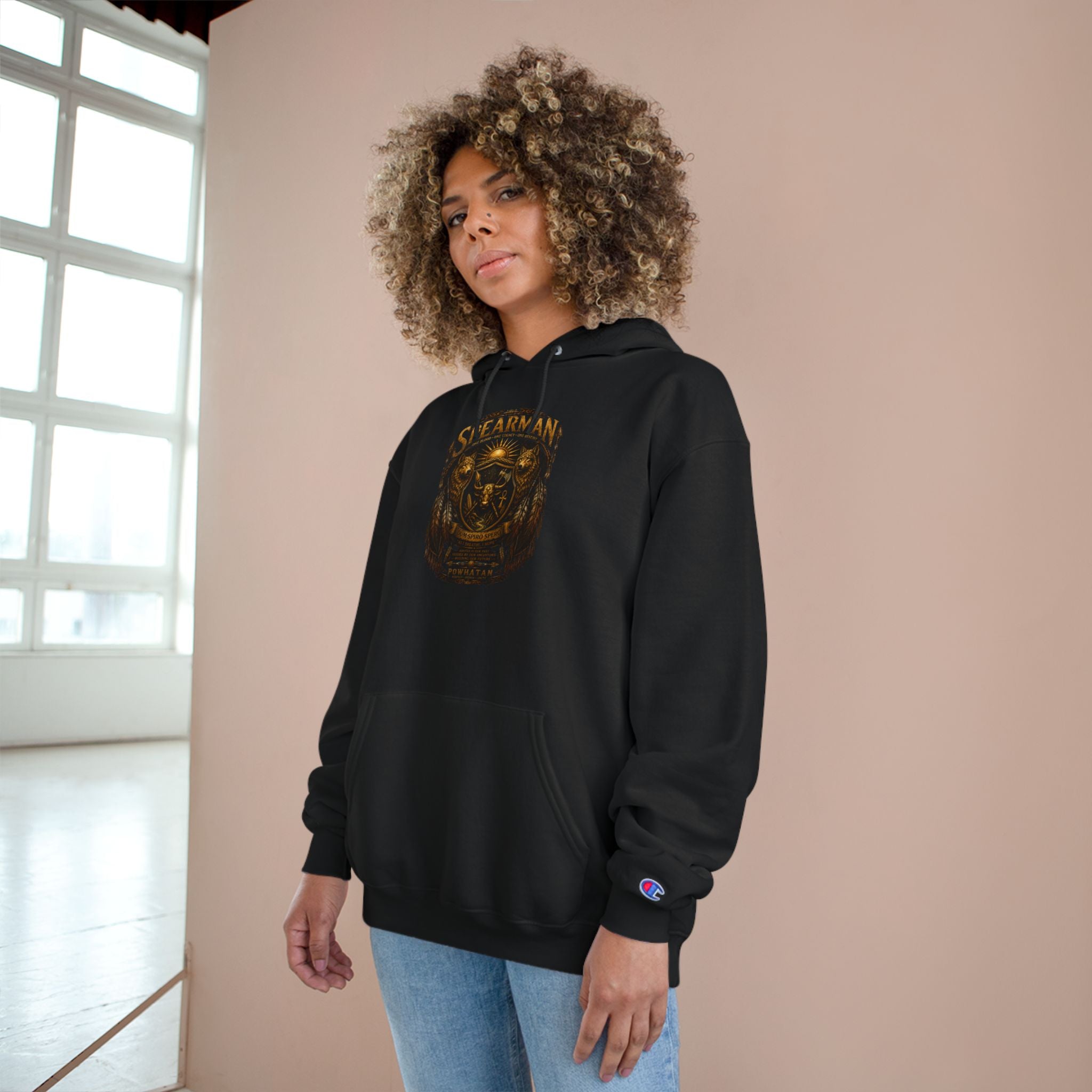 Champion Hoodie — Vintage 'Predawnts' Graphic Pullover